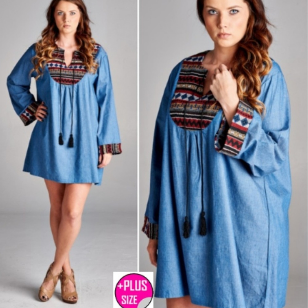 Plus Size Tunic 2x, 3x - Picture 7 of 8